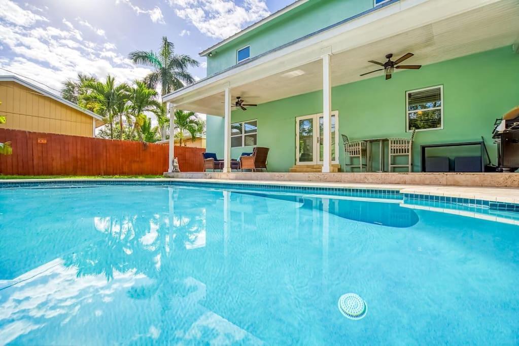 Las Olas Villa With Heated Salt Water Pool Fort Lauderdale Exterior foto
